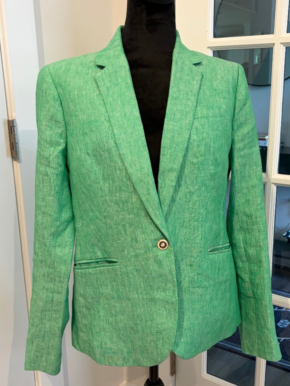 J.Crew 100% Linen Blazer - Size 10